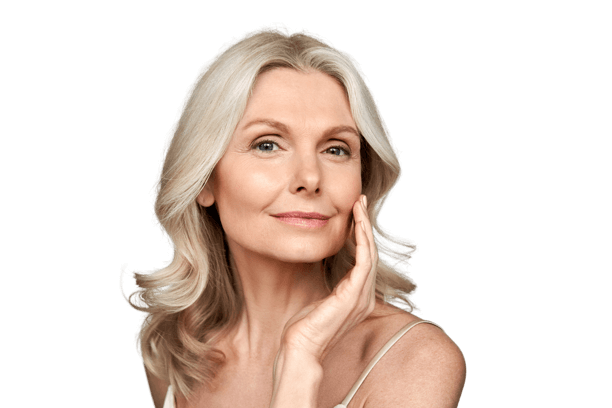 beautiful older woman aesthetics venice fl