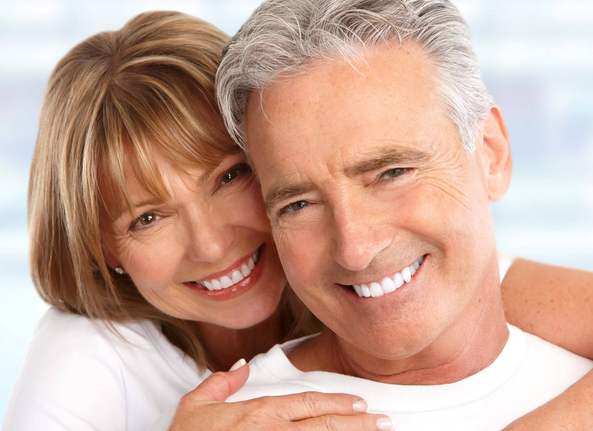 smiling old couple teeth whitening venice